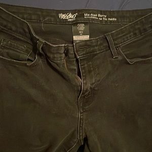 Mossimo. Skinny Black Jeans. Size 10. Long.
